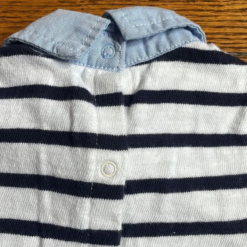Baby Gap Striped Polo Onesie